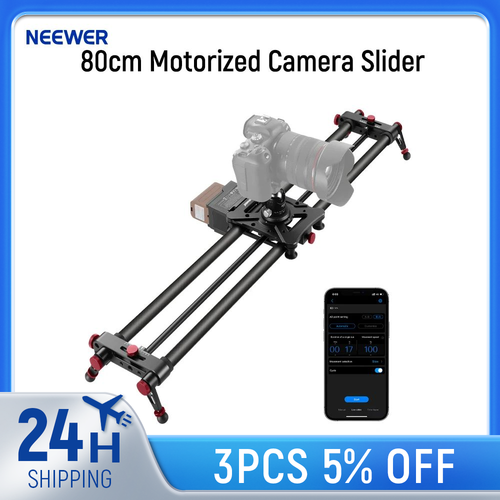 Sneakers Er - NEEWER 80cm Motorized Camera Slider, App