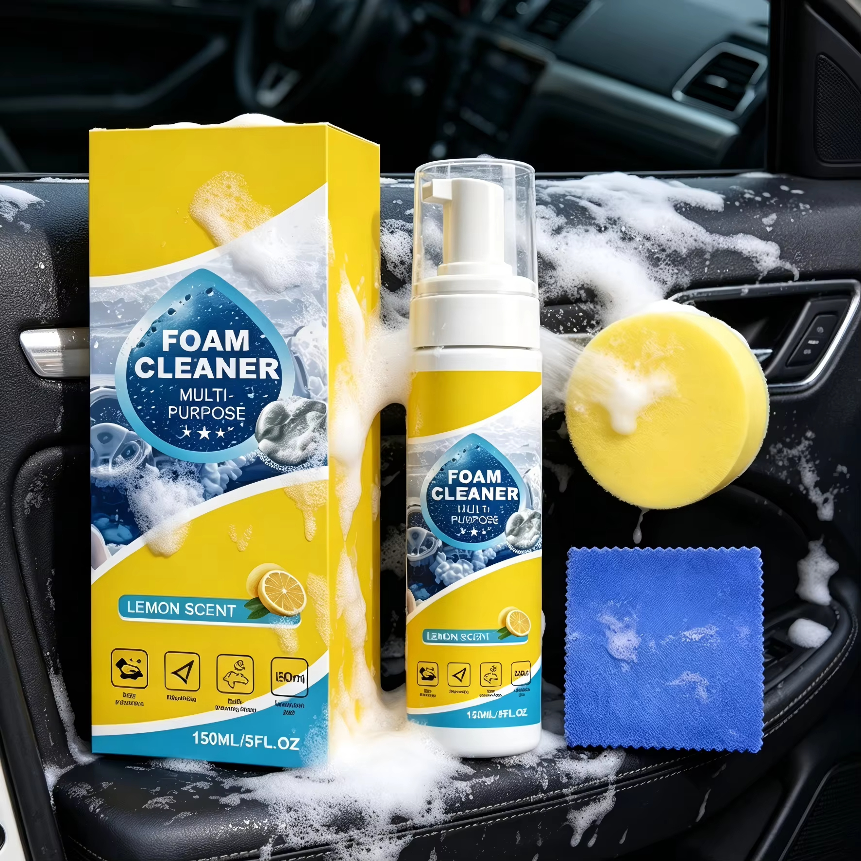 Multi-Purpose Foam Car Interio - Care For Sneaker ulasan dan harga