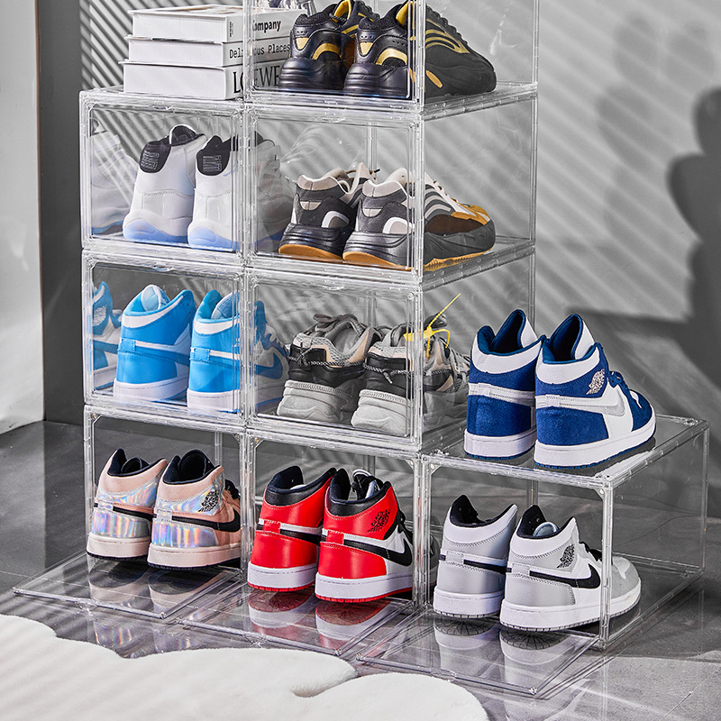 Fully Transparent AJ Shoe Box  - Shoe Box Display ulasan dan harga