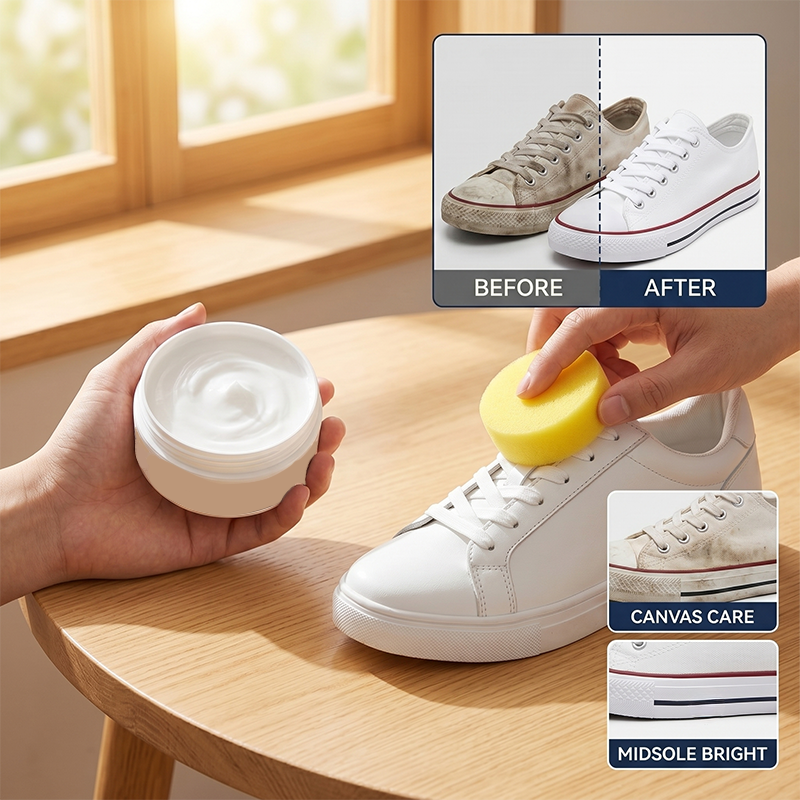 YUNLIWEI Waterless White Shoe  - Care For Sneaker ulasan dan harga
