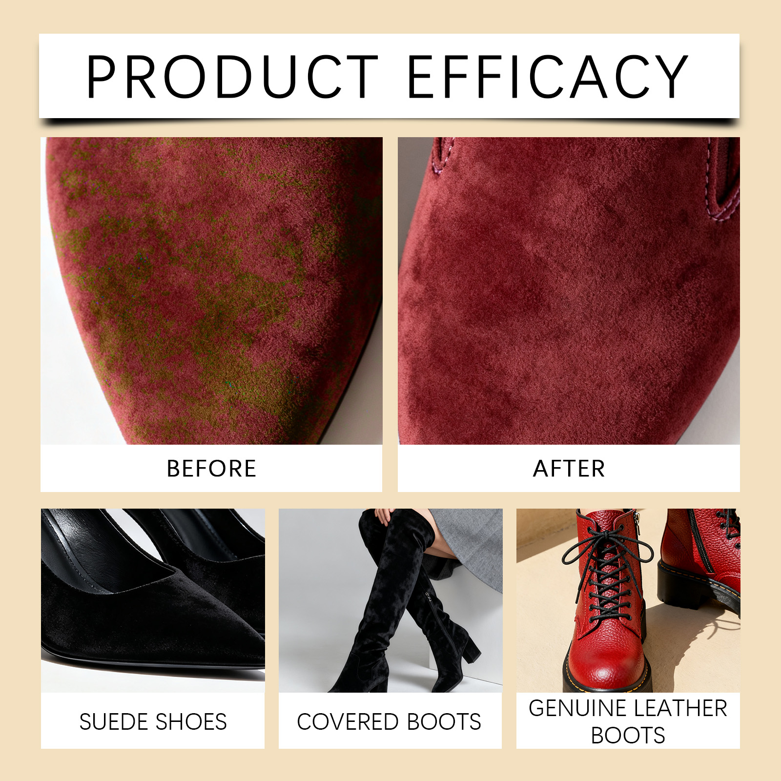 Suede Cleaner Spray Nubuck Car - Care For Sneaker ulasan dan harga