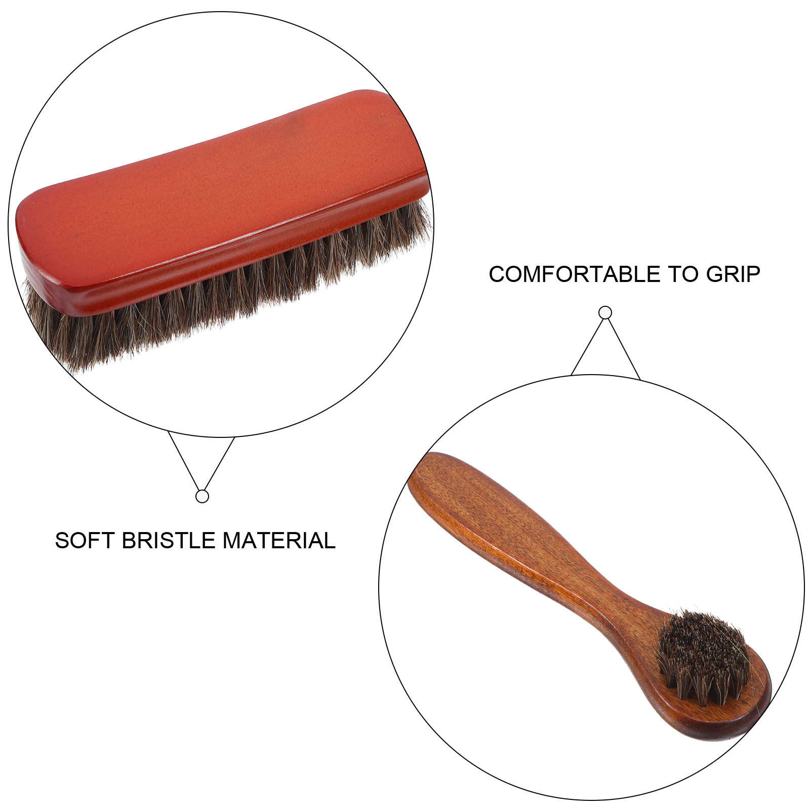 1Set Suede Shoe Brush Horsehai - Sneaker Care Clean ulasan dan harga