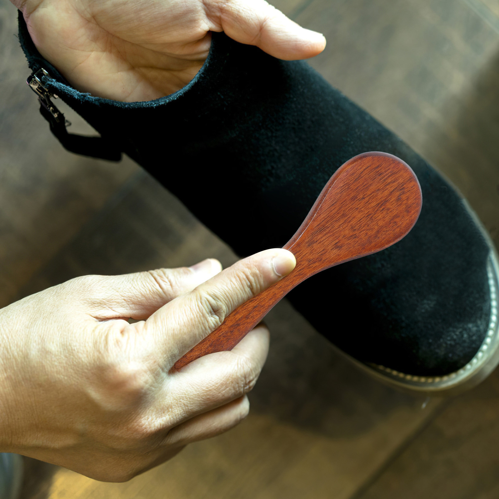 1Set Suede Shoe Brush Horsehai - Sneaker Care Clean ulasan dan harga