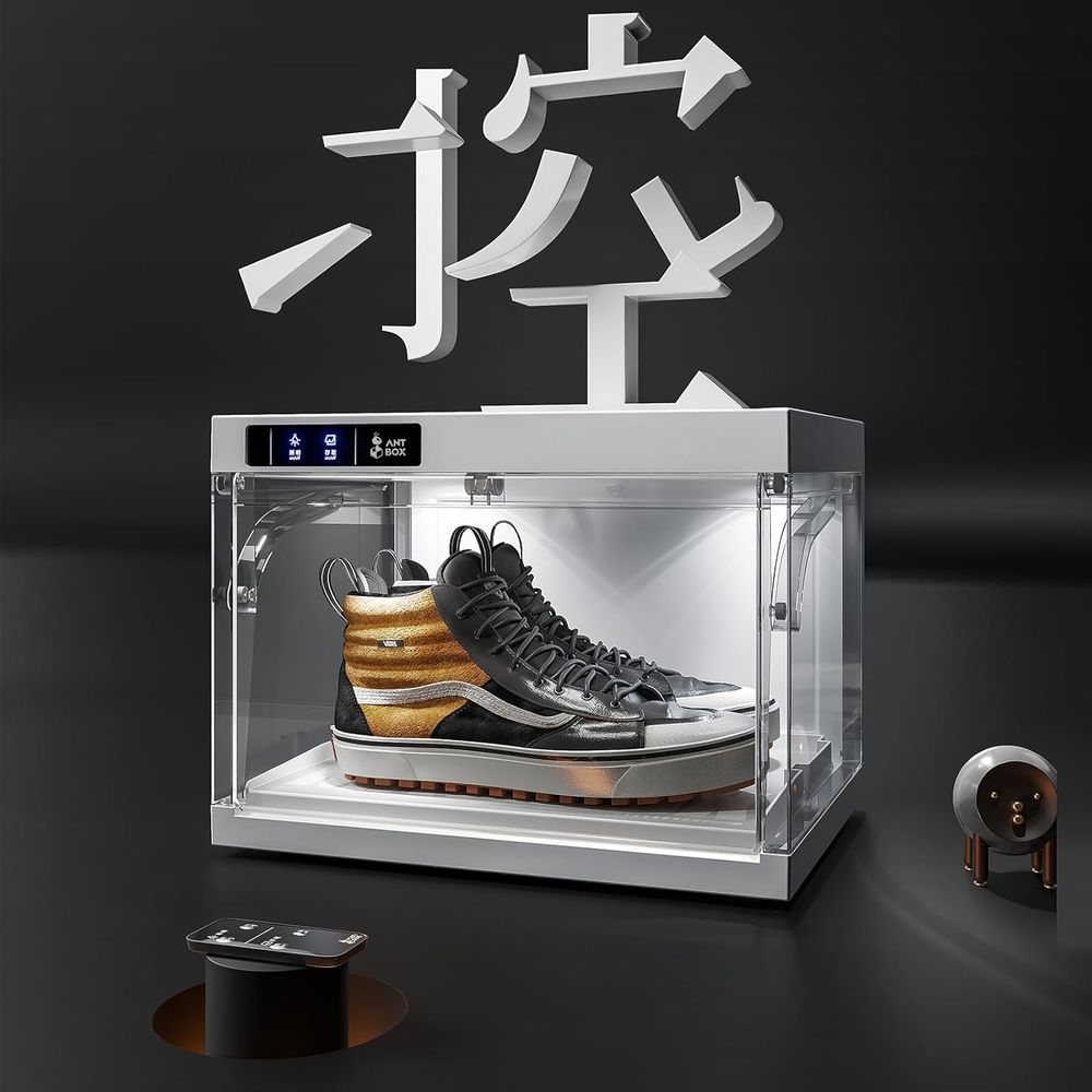 Smart LED Shoe Organizer, Clea - Shoe Box Display ulasan dan harga