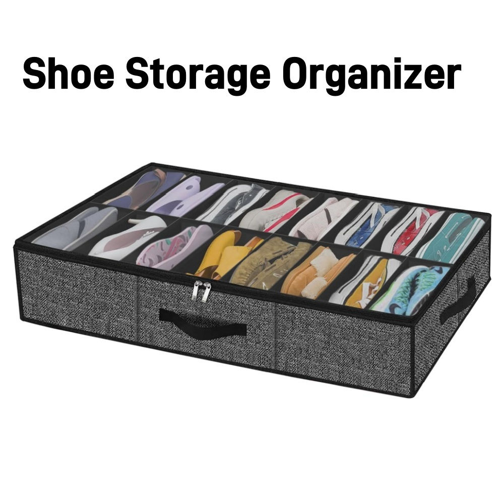 Shoe Storage Organizer box for - Shoe Box Display ulasan dan harga