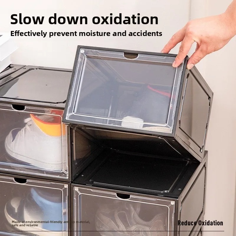 Clear Acrylic Shoe Storage Box - Shoe Box Display ulasan dan harga