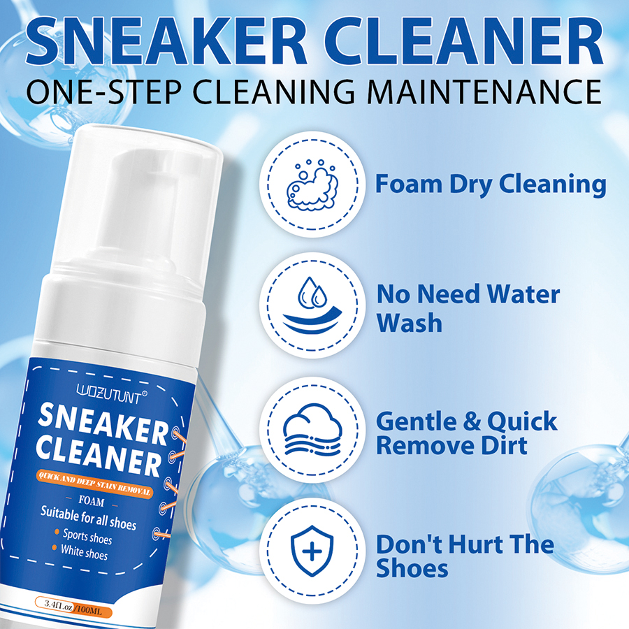 100ml White Shoe Cleaner No-wa - Sneaker Care Clean ulasan dan harga