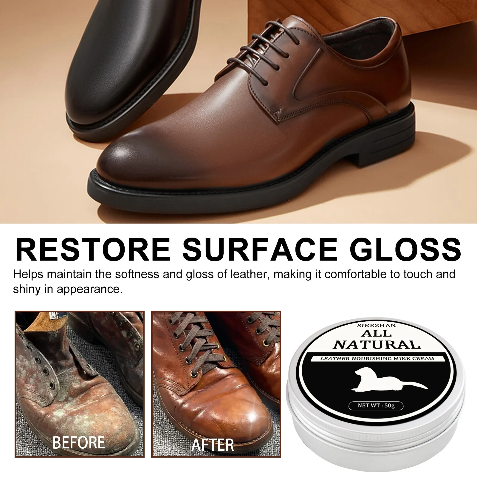 SIKEZHAN Leather Sofa Cleaner  - Care For Sneaker ulasan dan harga