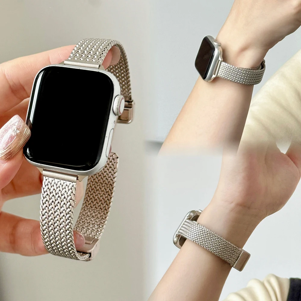 Women Metal Strap for Apple Wa - Sneakers Er ulasan dan harga