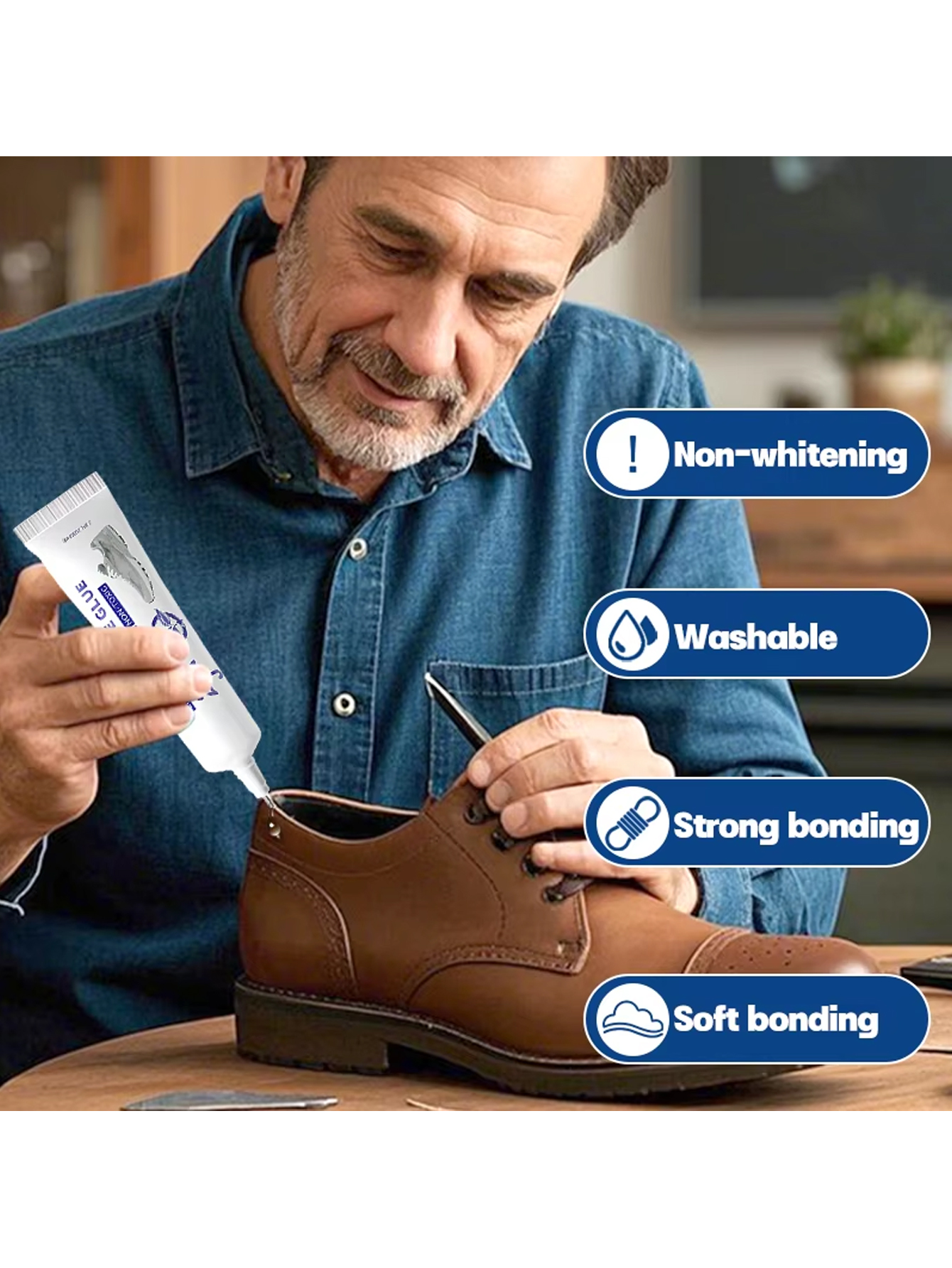 5pcs 60ml Strong Shoe Glues DI - Care For Sneaker ulasan dan harga
