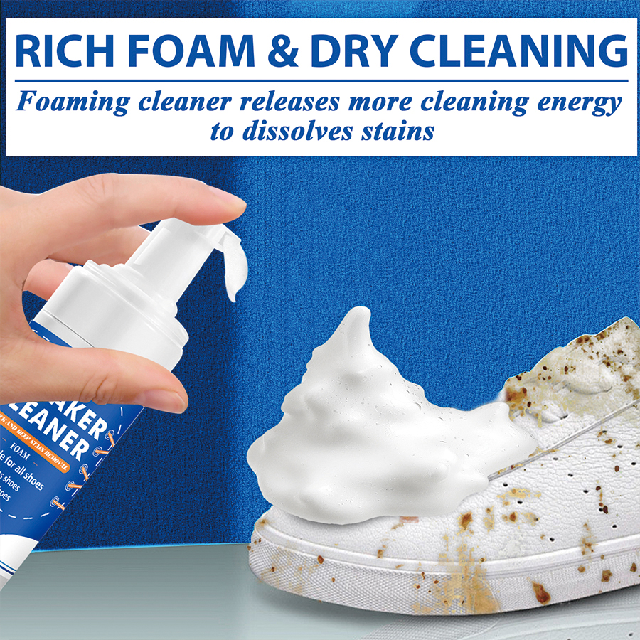 100ml White Shoe Cleaner No-wa - Sneaker Care Clean ulasan dan harga